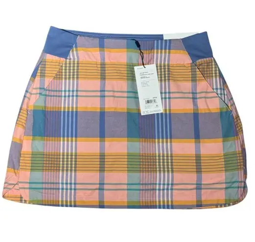 NEW Walter Hagen Performance 11 Womens Plaid Golf Skort S Built