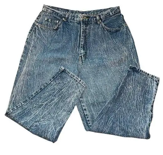 L.A. Blues Acid Wash Vintage High Waisted Skinny Jeans Size 20