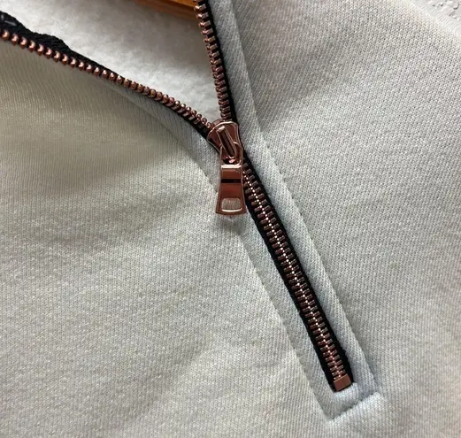 Lime & Vine Ivory Raw Hem Sweatshirt S White