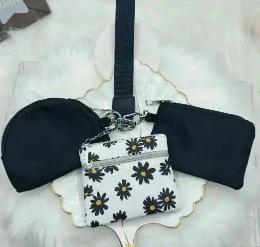 Triple Power pouches Wristlets Black theme