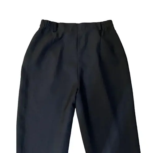 Kathie Lee Vintage Dress Pants Womens 14 Petites Used Black 14P
