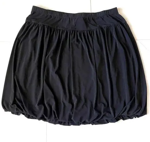 Lane Bryant  | Black Bubble Hem Mini Skirt Sz 22/24