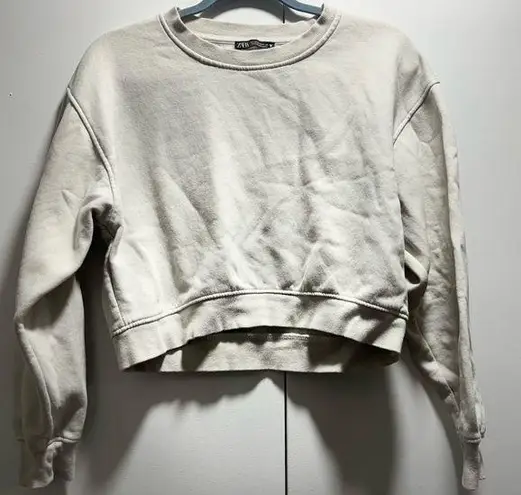 ZARA Cropped Sweater