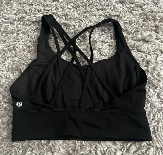 Lululemon  free to be serene long line bra size 8