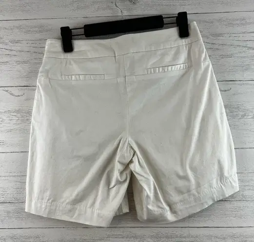 Peter Som  White High Rise White Shorts Size 6