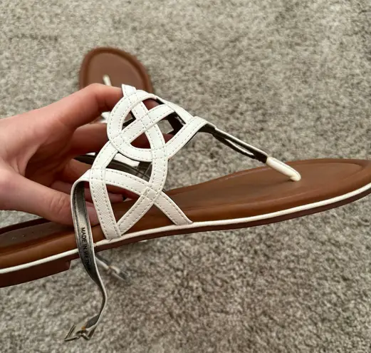 Kelly & Katie White Sandals