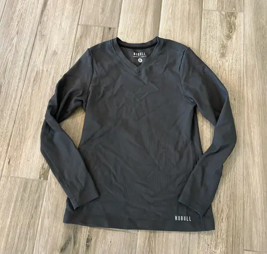 Nobull Gray Long Sleeve Shirt