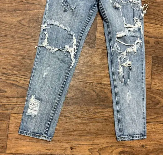 One Teaspoon  Jeans Womens Size 24 Low Rise Distressed Boyfriend Grunge Y2K