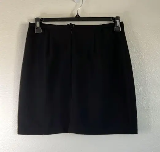 EUC Vintage Cynthia Howie Mini Skirt Blazer Set Black sz 8