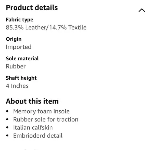 Jambu Rossella Chukka Boot Leather Water Resistant Blue Hiking Shoe Travel sz 8