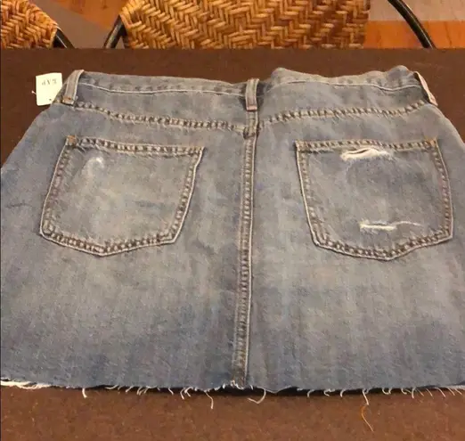 Gap  denim mini skirt