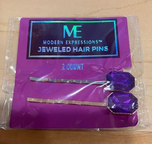 Jeweled hair pins