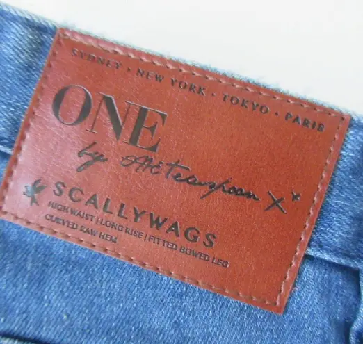 One Teaspoon NWT One x  Scallywags in Bleu Sabbath Stretch Skinny Jeans 25