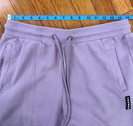 YoungLA Light Purple Lavender Jogger Pants Size L Size L