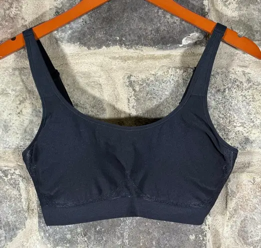 Shapermint Essentials Bra L/G Black Wireless Comfort Support Everyday Lounge Size L