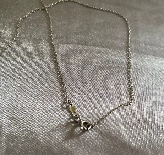 infinity Silver  Sign Necklace