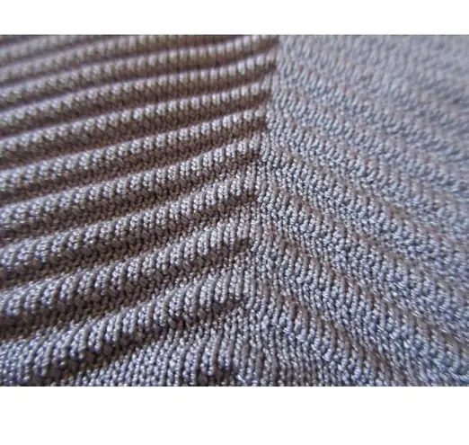 NWT Ronny Kobo DARLING in Steel Ribbed Row Ottoman Texture Stretch Knit Skirt XS