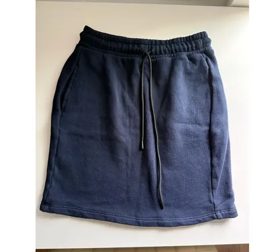 Cotton Citizen $155 New  Brooklyn Skirt - Navy - Small