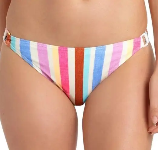California Waves Stripe Hipster bikini swim bottom