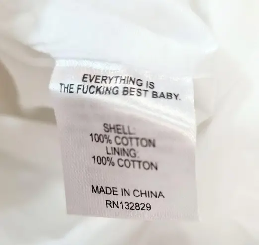 LPA Francesca Eyelet Midi Dress XS