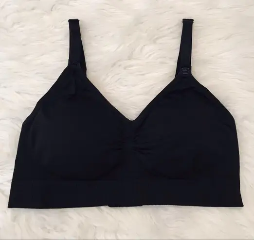 Clip down seamless black nursing bra medium Size undefined