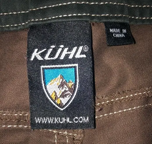 Kuhl Women’s Dulce Hiking Pants 12X31 Brown Pockets Outdoors Camping Rugged