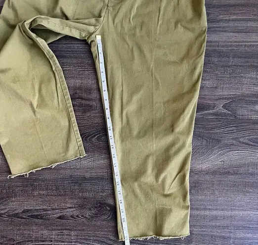 Current Air High Waist Green Pants