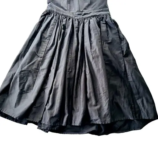 Contrarian New York Barbara Bibb Dress Black Size 6 NEW Taylor Swift Full Skirt