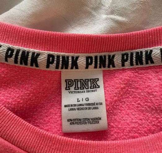 PINK - Victoria's Secret Victoria Secret Pink Nation Sweatshirt L