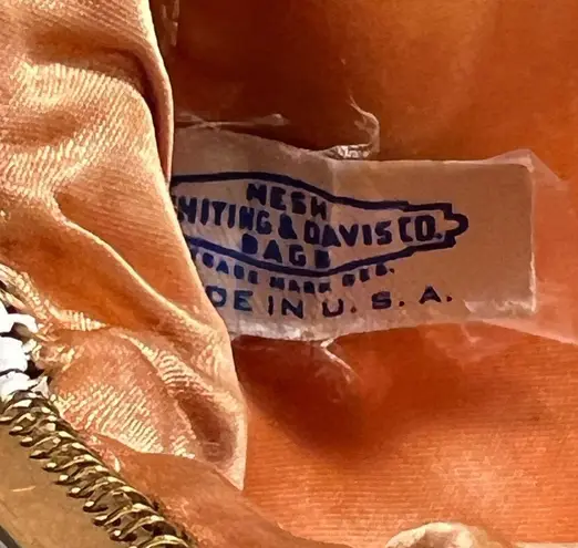 Whiting & Davis Beautiful Vintage Beaded Bag