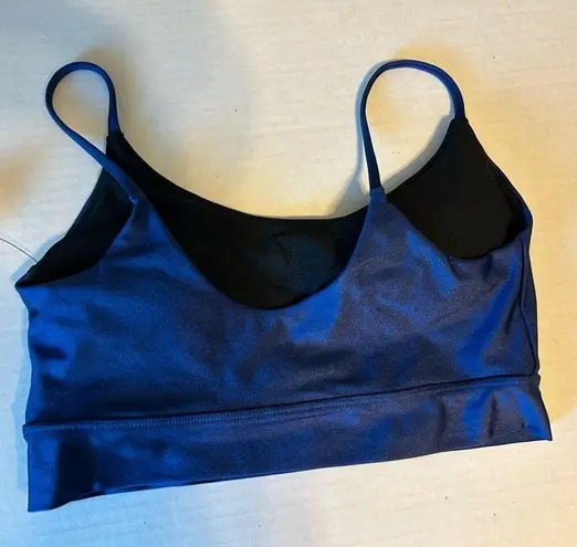 The Bar Cycle Sport Bra size M/L navy “Flowy Bra”