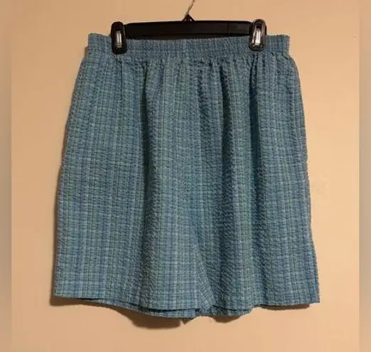 Bonworth EUC Blue and Green Casual Lounge Shorts size large