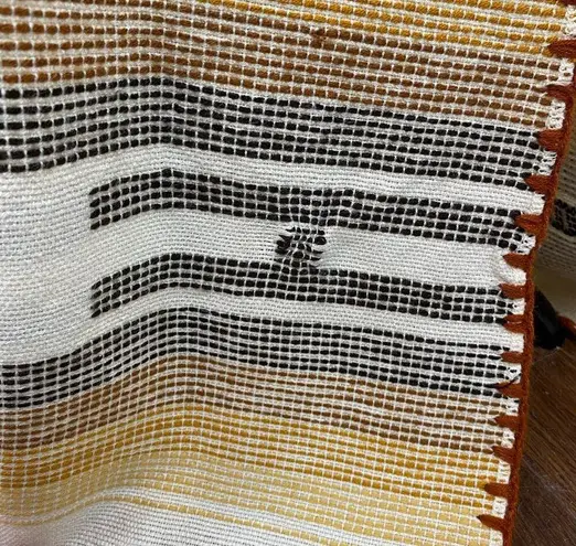 Handmade Peruvian Neutral Woven Tunic Dress BOHO Hippie