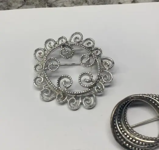 Lot Of 5 Mostly Silver Tone Vintage