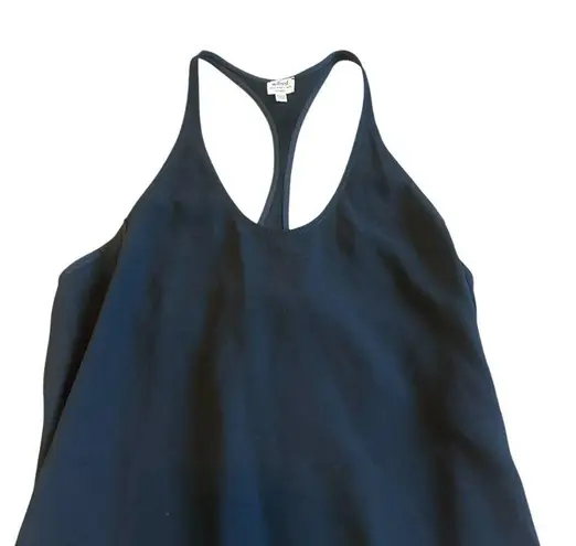 Wilfred Sleeveless Midi Dress Round Hem Racerback Classic Casual Size XS Women's Black