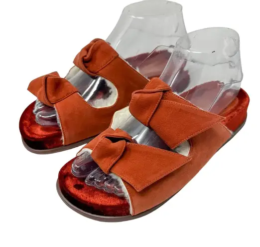 Alexandre Birman NEW Clarita Suede and Shearling Fur Slide US Size 6 MSRP $495