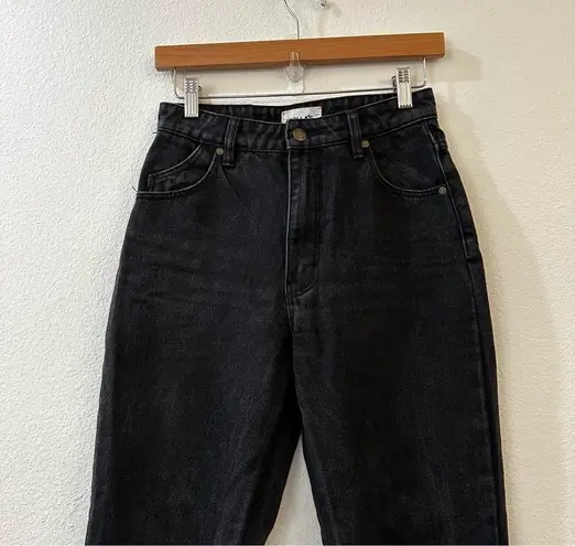 Rolla's Women's Original High Rise Straight Leg Jeans Size 26 Ash Black