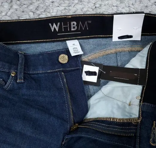 White House | Black Market  4 Short Mid-Rise Essential Slimmer Skinny Flare Jeans