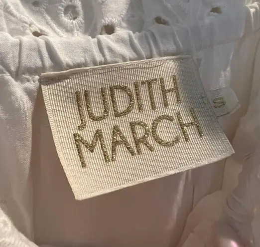 Judith March Like New Eliza Eyelet Midi Dress S