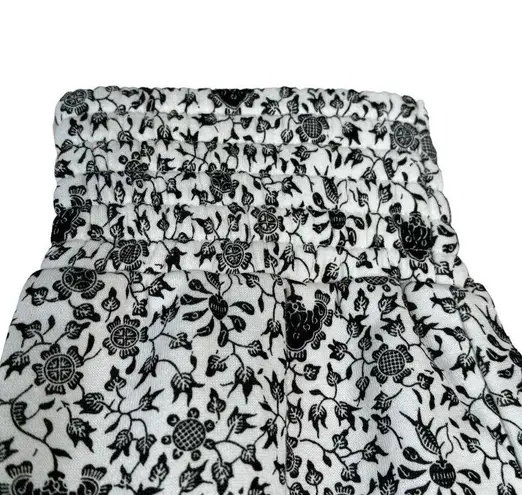 INC International Concepts Large Floral Jogger Pants Cuffed Pockets Hi