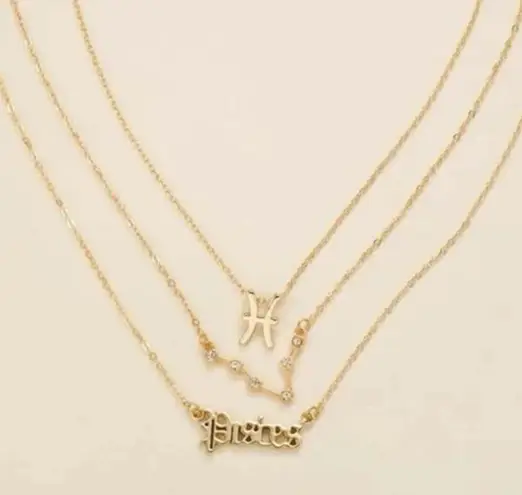 Pisces necklace set