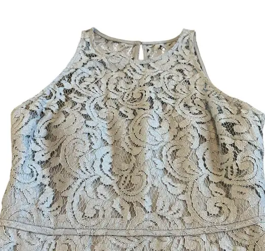 J.Crew  Pamela All Lace Maxi Dress Gown High Waist Straight Fit Size 2 Women's