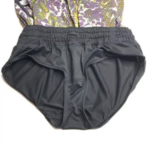 Lululemon Tracker Short III Floral Sport White Multi Black