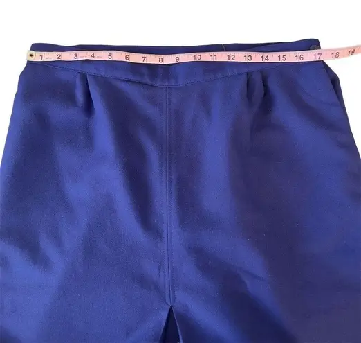 Natural Dimensions Women's Vintage Blue Midi Skirt Size 34 Casual