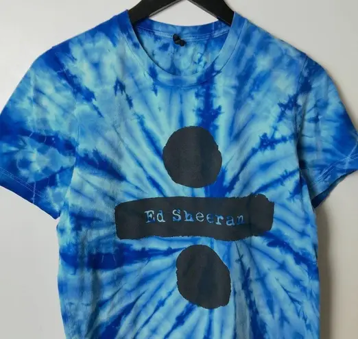 Ed Sheeran T Shirt Divide Album Music Tie Dye Graphic Tee Short Sleeve M Size M