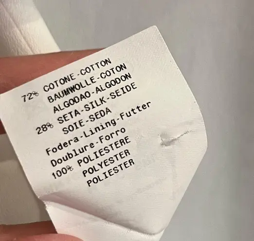 Armani Collezioni ITALY Le Giorgio Houndstooth Print Silk BLD Blazer Jacket 12