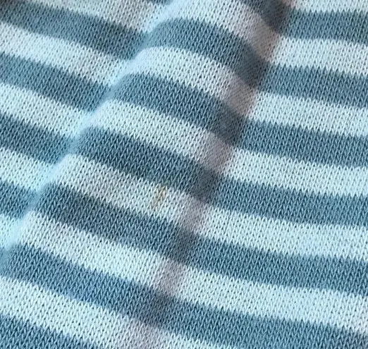 Matilda Jane Good Hart Clear Skies Blue Striped Dropped Waist Tank Top Size S