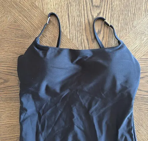 L'Agence L’AGENCE Remi One-Piece Swimsuit, Black, Size Medium, $225