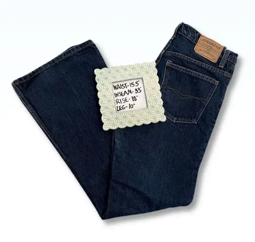 Jordache 𝅺VINTAGE Dark Wash Wide Leg/Flare Jeans