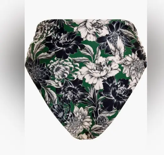 Agua Bendita Lily Wats High Waist Bikini Bottom, Size Large, $130